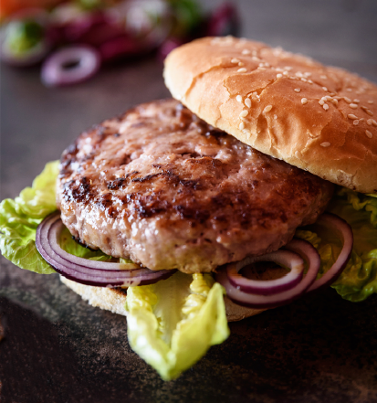 Hamburguesas de cochinillo